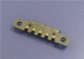 (PW82) 2.5mm Pitch Pogo pin-5P母座H2.50