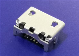 Micro-USB 5P 牛角6.6